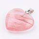 Natural & Synthetic Mixed Gemstone Pendants(X-G-S045-11-B)-2