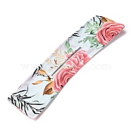 Cotton Deft Bun Maker, with Iron inside, Hair Styling Tools for Women Girls, Rectangle, Colorful, 345x95x2mm(PHAR-P005-22B)