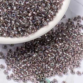 MIYUKI Round Rocailles Beads, Japanese Seed Beads, (RR3535), 8/0, 3mm, Hole: 1mm, about 422~455pcs/bottle, 10g/bottle