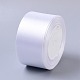 2 дюйм (50 мм) белая атласная лента для свадебного шитья своими руками(X-RC50MMY-001)-1