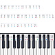 シリコン取り外し可能なピアノキーボードノートガイド(DIY-WH0292-81A)-1