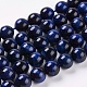 Natural Blue Tiger Eye Beads Strands(X-G-G099-10mm-13)-1