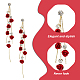 3 Pairs 3 Colors Rhinestone Dangle Stud Earrings(EJEW-AN0003-76)-3