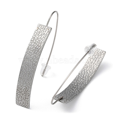 304 Stainless Steel Dangle Earrings for Women(EJEW-D085-01P-04)-2
