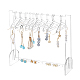 Transparent Acrylic Earring Hanging Display Stands(EDIS-FH0001-04)-1