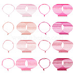 80Pcs 8 Colors Adjustable Nylon Cord Bracelet Making, with 304 Stainless Steel Jump Rings, Stainless Steel Color, Mixed Color, 3-3/8~6-1/4 inch(8.5~16cm), 10pcs/color(BJEW-TA00668)