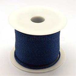 Nylon Thread, Prussian Blue, 1.0mm, about 49.21 yards(45m)/roll(NWIR-R026-1.0mm-335)
