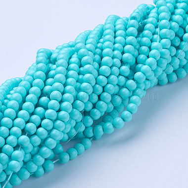 Glass Pearl Beads Strands(HY-4D-B60)-3