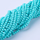 Glass Pearl Beads Strands(HY-4D-B60)-3