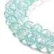 perles de verre transparent craquel&eacute;(CCG-L050-01B-07)-2