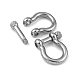304 Stainless Steel D-Ring Anchor Shackle Clasps(STAS-P198-10)-2