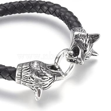 Leather Cord Bracelets(BJEW-F274-12AS)-2