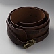 Ceinture large en cuir PU avec nœud Trinity et boucles en alliage(AJEW-WH20009-12AB)-1