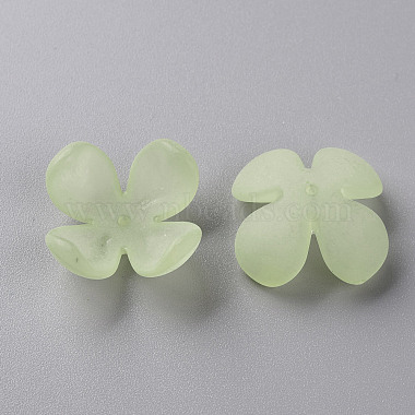 Frosted Acrylic Bead Caps(MACR-S371-06A-728)-2