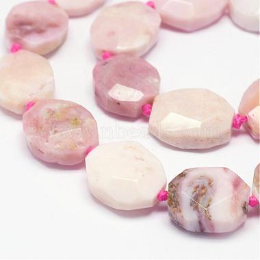 Natural Pink Opal Beads Strands(G-P188-05)-3