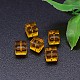 Faceted Cube Imitation Austrian Crystal Bead Strands(G-M184-6x6mm-08A)-2