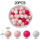 Food Grade Eco-Friendly Silicone Focal Beads(SIL-YW0001-13A)-3