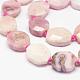 Natural Pink Opal Beads Strands(G-P188-05)-3