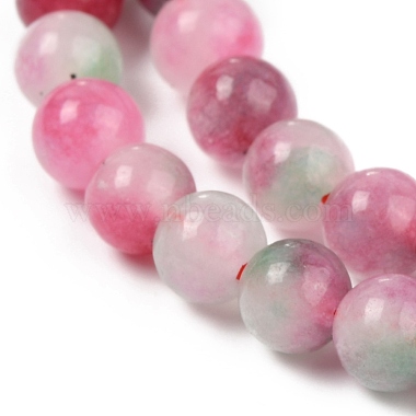 Natural White Jade Beads Strands(G-B007-A01)-2