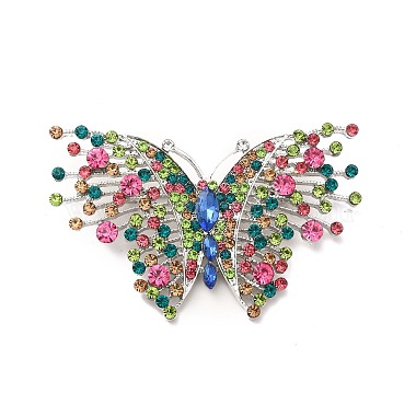 Alloy+Rhinestone Brooch