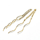 Brass Chain Tassel Big Pendants(X-KK-T032-164G)-1