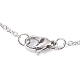 304 Stainless Steel Cable Chain Bracelet(STAS-XCP0001-71P)-2