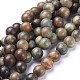 Chapelets de perles en bois de santal naturelles(WOOD-F008-02-B)-1