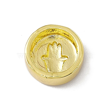 Real 18K Gold Plated Brass Enamel Beads(KK-F814-05G-02)-3