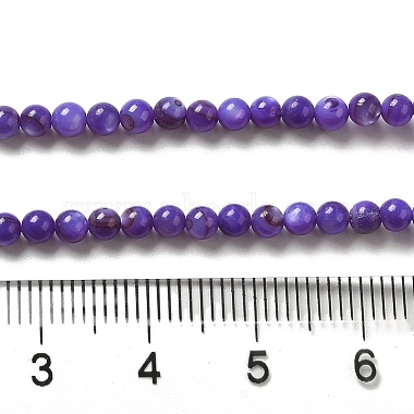 Natural Freshwater Shell Beads Strands(SHEL-H003-03B)-4