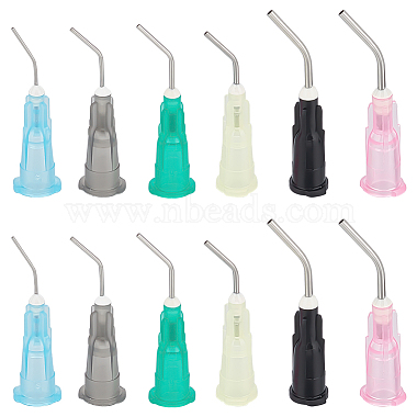 Mixed Color Plastic Dispensing Needles