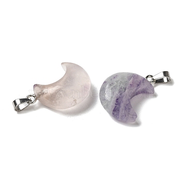 pendentifs fluorite naturels(G-H035-01P-05)-2