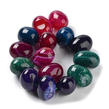 agate perles brins(G-G021-03A-14)-3