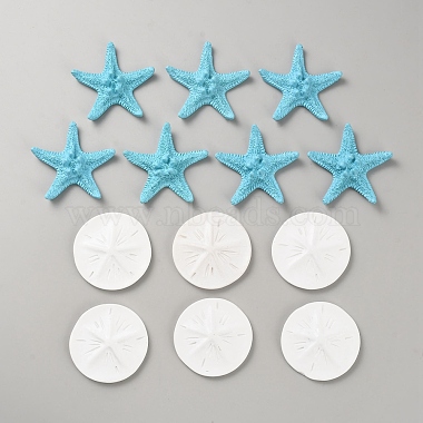 Opaque Resin Cabochons Kit(RESI-WH0035-60)-1