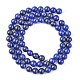Natural Lapis Lazuli Beads Strands(X-G-G099-6mm-7)-3