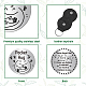 creatcabin 1pc 304 Gedenkmünzen aus Edelstahl(AJEW-CN0001-43K)-3