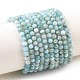 Natural Larimar Beads Strands(G-K376-A03-4mm)-2