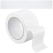 Adhesive Patch Tape, Floor Marking Tape, for Fixing Carpet, Clothing Patches, White, 60x0.3mm, about 20m/roll(AJEW-WH0419-06C-02)