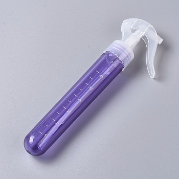 35ml PET Plastic Portable Spray Bottle, Refillable Mist Pump, Perfume Atomizer, BlueViolet, 21.6x2.8cm, Capacity: 35ml(1.18 fl. oz)