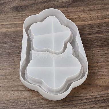 Star DIY Quicksand Serving Tray Silicone Molds(DIY-G109-05A)-3