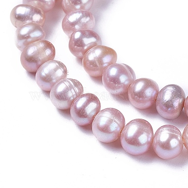 Natural Cultured Freshwater Pearl Beads Strands(PEAR-L021-17B-01A)-2
