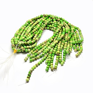 Natural Imperial Jasper Beads Strands(G-I122-4mm-M)-3