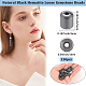 150Pcs Non-Magnetic Synthetic Hematite Beads(G-BBC0001-57)-2