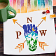 PET Hollow Out Drawing Painting Stencils(DIY-WH0391-0795)-5