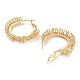 boucles d'oreilles en laiton(EJEW-K264-04G)-2