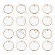 Electroplate Natural Capiz Shell Pendants(SHEL-CA0001-001)-1