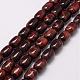 Natural & Dyed Tiger Eye Bead Strands(G-P230-31-10x14mm)-1