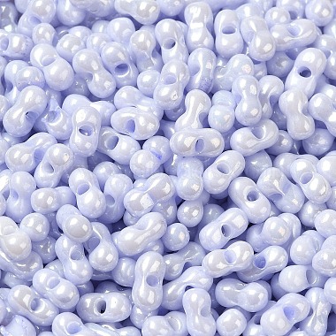 couleurs opaques perles de rocailles en verre lustré(SEED-B001-01A-11)-3