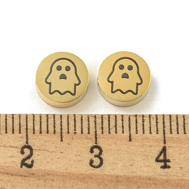 halloween 304 perles en acier inoxydable(STAS-U017-01G-B)-3