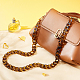 Poignées de sac en chaîne gourmette en acrylique à motif imprimé léopard(FIND-WH0120-04C)-5