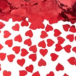 100G Paper Table Scatter Confetti, for Party Decorations, Heart, Crimson, 29x25x0.01mm(AJEW-SP0002-90)